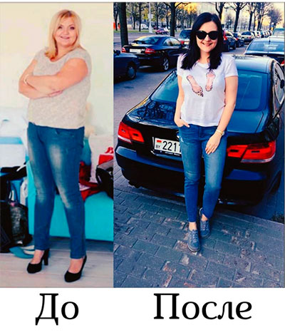 Мария похудела на 34 кг