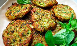 Кабачково-шпинатная закуска